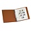 Album Regular (1104), excl. feuilles et sans boite de protection - Marron clair - 18 Anneaux - Dim: 305 x 317 x 50 mm