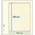 Insert sheets - 1 compartment(s): 189 x 238 mm - T-Blanco (802107) - Champagne - 18 Rings ■ per 10 pcs.