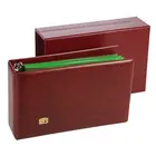 Safe, FDC, Album (2 rings)  incl 20 sheets - Wine red - dim: 315x305x50 mm. ■ per pc.