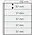 Insert sheets, Black 2-sided use - 5 compartments horizontal - SAFE, Garant - 14 Rings - Pocket dim: 250x57 mm. ■ per piece.