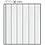 Insert sheets, Black 2-sided use - 9 compartments horizontal, Garant - 14 Rings - Pocket dim: 36x295 mm.