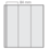 - 3 compartment(s): 84 x 295 mm - Garant (7243) - Transparent - 14 Rings