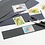 Hawid - Mount strips - H.1036 - Bottom weld on black backing (anti-reflective)
