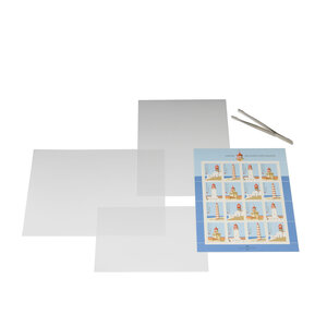 Hawid - Bandes à pochettes - H.2318 - Double soudure (d) sur fond transparent (antireflet)
