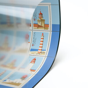 Hawid - Mount strips - H.2210 - Schaufix on clear backing  (anti-reflective)