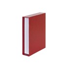 Elegant, Boite de protection pour Albums de stockage avec 60 pages - Rouge - dim: 240x320x65 ■ par pc.