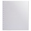 Sheet protectors (13 rings) Transparent - dim: 273 x 306 mm.