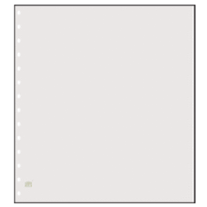 Blanc sheets, without any printing - Sheet color: White (14 Rings)