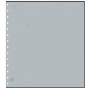 Blanc sheets, without any printing - Sheet color: Grey (14 Rings)