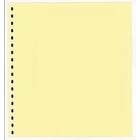 Blank sheets (802bo) without print - color: Yellow - 18 Rings - Dim: 272 x 296 mm. ■ per 10 pcs.