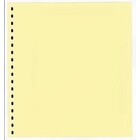 Lindner, Blank sheets, without any prints (18 rings) Yellow - dim: 272x296 mm. ■ per 10 pcs.