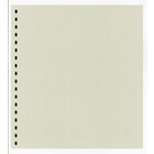 Lindner, Blank sheets, without any prints (18 rings) Silver-grey - dim: 272x296 mm. ■ per 10 pcs.