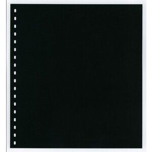 Blank sheets (802do) without print - color: Black - 18 Rings - Dim: 272 x 296 mm.