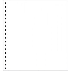 Protège feuilles (880P) - couleur: Transparent - 18 Anneaux - adapté à la taille de la feuille: 272 x 296 mm.