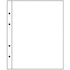 Lindner, Protège Feuilles (4 anneaux) Transparent - dim: 225x297 mm. ■ par 10 pcs.