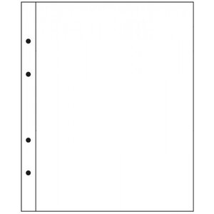 Sheet protectors (8805-1) - color: Transparent - 4 Rings - suitable for sheet size: 210 x 297 mm.