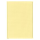 Lindner, Feuilles incrustation - Jaune - dim: 210x297 mm. ■ par 10 pcs.