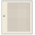 Blanco bladen, met kader en ruitjes print  - Blad kleur: Champagne en Zwart printwerk - SAFE (14 Rings) - afm: 270x297 mm. ■ per 10 st.