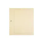 Blanc sheets, with borderline print  - Sheet color: White and Black print - SAFE (14 Rings) - dim: 270x297 mm. ■ per 10 pc.