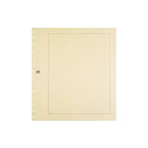 Blanc sheets, with borderline print - Sheet color: White and Black print (14 Rings)