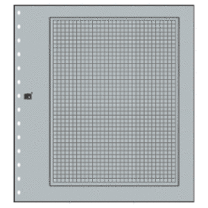 Feuilles vierges avec avec impression quadrillée (14 anneaux)