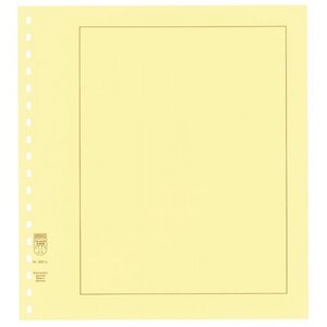 Blank sheets (802b) with borderprint - color: Yellow - print color: Brown - 18 Rings - Dim: 272 x 296 mm.