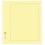 Blank sheets (802b) with borderprint - color: Yellow - print color: Brown - 18 Rings - Dim: 272 x 296 mm.