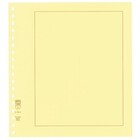 Blank sheets (802c) with border and  gridprint - color: Yellow - print color: Brown - 18 Rings - Dim: 272 x 296 mm. ■ per 10 pcs.