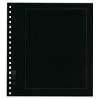 Lindner, Blank sheets, with borderline print (18 rings) Black - dim: 272x296 mm. ■ per 10 pcs.