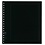 Blanco bladen (802d) met kaderlijn print - kleur: Zwart - printkleur: Wit - 18 Rings - Afm: 272 x 296 mm.