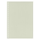 Blank sheets (804i) with borderprint - color: Silver grey - print color: Grey - 18 Rings - Dim: 210 x 297 mm. ■ per 10 pcs.