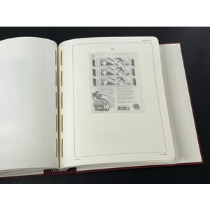 Supplement year: 2023 - Netherlands - type: Juweel - sheets for Miniature Sheets, N°: V152 (395A)-V156 (400B) (5 pcs.) - Importa (2 Holes)
