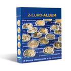 Leuchtturm, Numis, Album (4 rings)  for 2 Euro coins - part B10 (2023)  French/Eng - Design print - dim: 215x230x45 mm. ■ per pc.