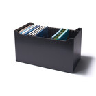 Leuchtturm, Archive box, Logic - Coin sets 154x154 mm. (20x) Black - dim: 300x160x165 mm. ■ per pc.