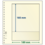 Insert sheets - 1 compartment(s): 189 x 185 mm - T-Blanco (802103) - Champagne - 18 Rings