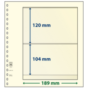 T-Blank sheets (18 rings)