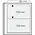 Insert sheets, Champagne - 2 compartments horizontal - SAFE, Dual - 14 Rings - Pocket dim: 190x120 mm. ■ per piece.
