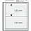 Einsteckblätter - 2 er Einteilung: 230 x 120 mm - Dual (532) - Champagne - 14 Ringe