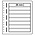 Insert sheets, Champagne - 8 compartments horizontal - LEUCHTTURM, LB - type LB.8 - 13 Rings - Pocket dim: 190x26 mm. ■ per 4 piecess.