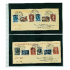 Feuilles de pochettes, incl. Bandes d'insertion (Noir) - 2 compartiment(s): 245 x 145 mm - Favorit (752) - Transparent - 14 Anneaux ■ par pc.