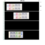 Insert sheets, incl. Insert strips (Black) - 4 compartment(s): 245 x 72 mm - Favorit (740) - Transparent - 14 Rings
