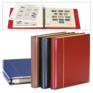 Feuilles de pochettes - 6 compartiment(s): 82 x 145 mm - Garant (7732) - Noir - 14 Anneaux