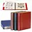 Feuilles de pochettes, Noir Utilisation des 2 côtés - 8 pochettes horizontale, Garant - 14 Anneaux - Dim. Du pochette: 125x70 mm.