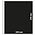 Insteekblad, incl. Inlegvel (Zwart) - 1 vaks indeling: 240 x 290 mm - Transparant - 18 Rings ■ per stuk