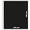 Feuilles de pochettes, incl. Feuille d'insertion (Noir) - 1 compartiment(s): 240 x 290 mm - Transparent - 18 Anneaux