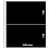 Insert sheets, incl. Insert strips (Black) - 2 compartment(s): 240 x 140 mm - Transparent - 18 Rings