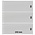 Insert sheets, incl. Background sheet (Black) - 3 compartment(s): 242 x 90 mm - Transparent - 18 Rings ■ per 10 pcs.