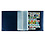 Stamp insert sheets, Black 2-sided use - 9 compartments horizontal, Alpha - 13 Rings