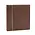 Album Favorit (Skai), excl. bladen en zonder cassette - Tabaksbruin - 14 Rings - Afm: 305 x 315 x 50 mm ■ per stuk