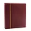 Album Favorit (Skai), excl. sheets and without slipcase - Burgundy red - 14 Rings - Dim: 305 x 315 x 50 mm